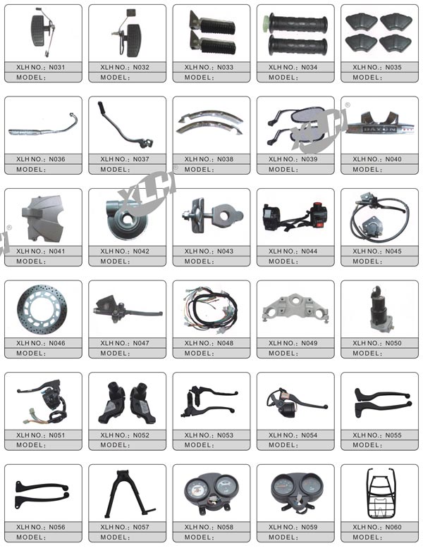 Motorcycle spare parts