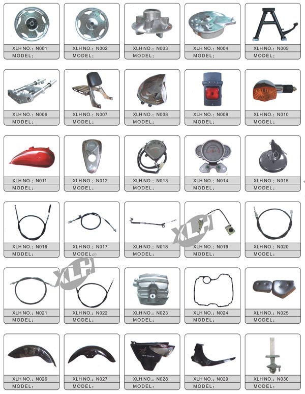 Motorcycle spare parts