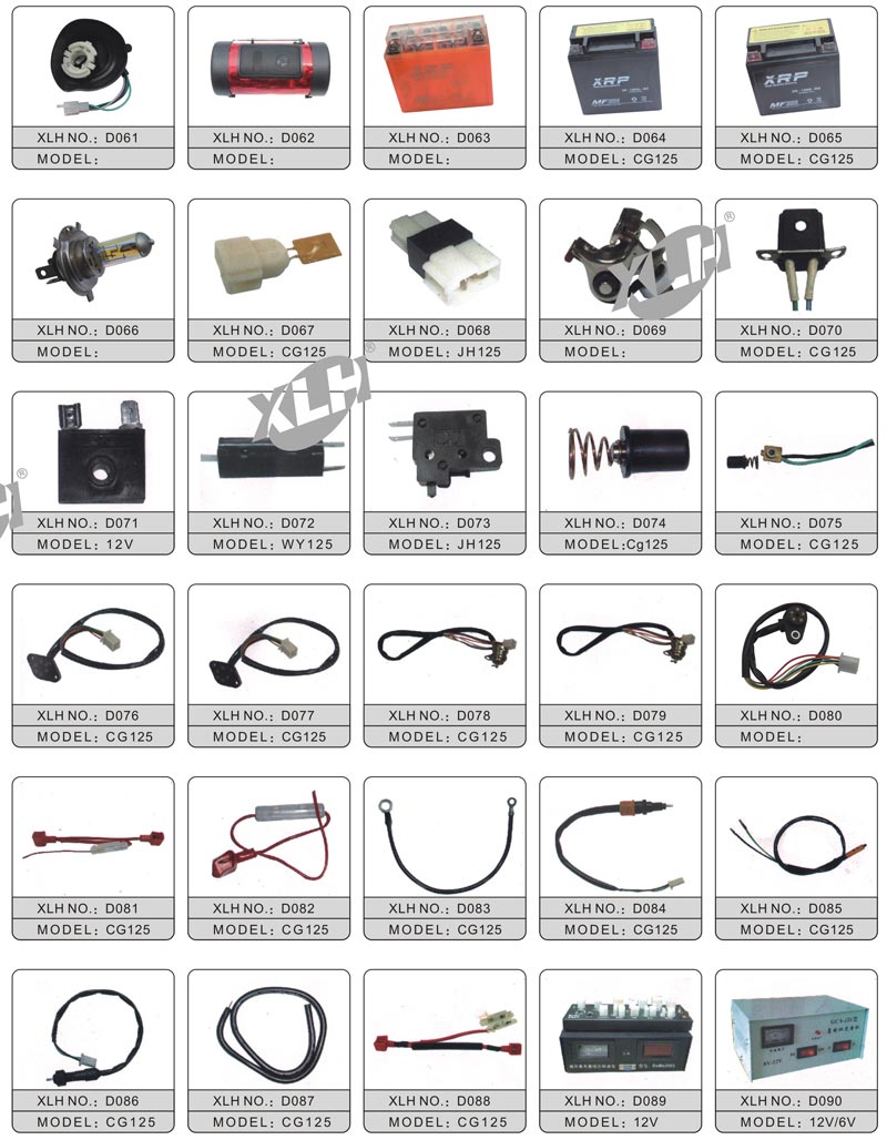 Motorcycle spare parts