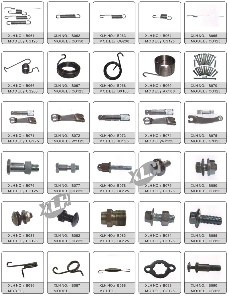 Motorcycle spare parts